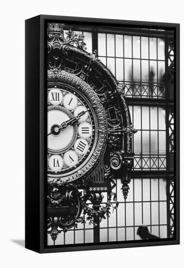 Musee D'Orsay Interior Clock, Paris, France-Panoramic Images-Framed Premier Image Canvas