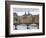 Musee De Louvre Museum and Pont Des Arts Bridge, Paris, France-Walter Bibikow-Framed Photographic Print