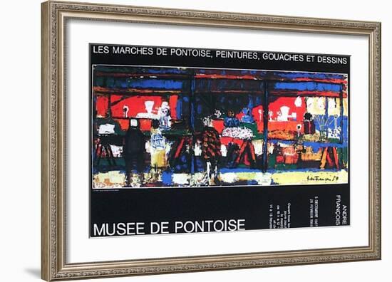 Musée De Pontoise-André François-Framed Collectable Print
