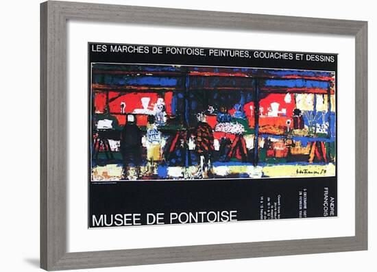 Musée De Pontoise-André François-Framed Collectable Print