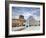 Musee Du Louvre Museum and the Louvre Pyramid, Paris, France-Walter Bibikow-Framed Photographic Print