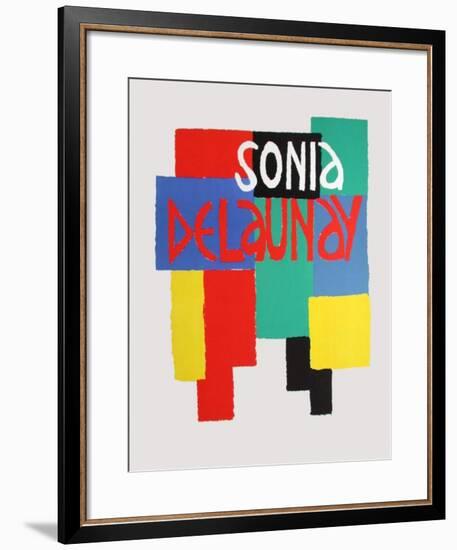 Musée National D'Art Moderne-Sonia Delaunay-Terk-Framed Premium Edition