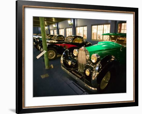 Musee National de l'Automobile, Bugatti Grille, Haut Rhin, France-Walter Bibikow-Framed Photographic Print