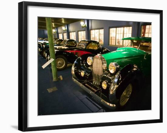 Musee National de l'Automobile, Bugatti Grille, Haut Rhin, France-Walter Bibikow-Framed Photographic Print