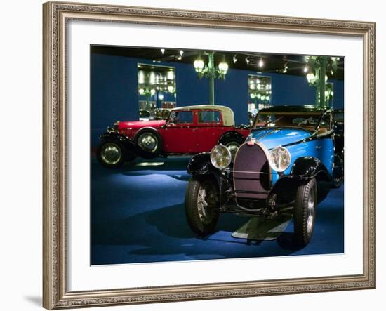 Musee National de l'Automobile, Bugatti Grille, Haut Rhin, France-Walter Bibikow-Framed Photographic Print