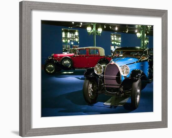 Musee National de l'Automobile, Bugatti Grille, Haut Rhin, France-Walter Bibikow-Framed Photographic Print