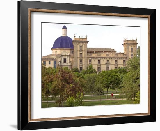 Museo De Bellas Artes and Former River Turia, Valencia, Spain, Europe-Marco Cristofori-Framed Photographic Print