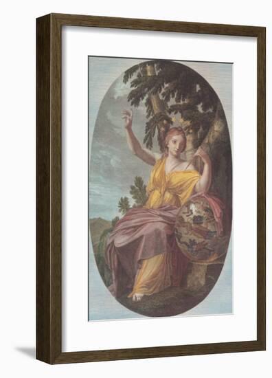 Muses II-Eustache Le Sueur-Framed Art Print