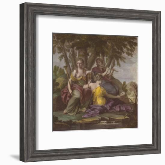 Muses V-Eustache Le Sueur-Framed Art Print