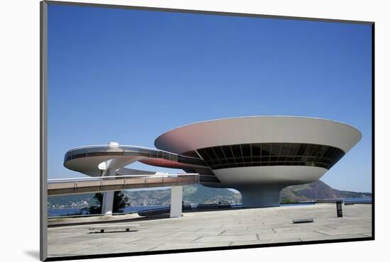 Museu do Arte Contemporanea (Museum of Contemporary Art), Niteroi, Rio de Janeiro, Brazil-Yadid Levy-Mounted Photographic Print