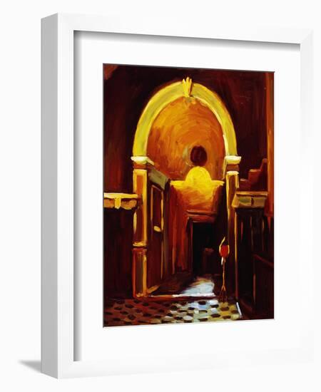 Museum Arch II-Pam Ingalls-Framed Premium Giclee Print