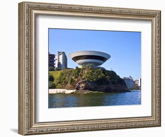 Museum of Contemporary Art, Rio De Janeiro, Brazil-Miva Stock-Framed Photographic Print