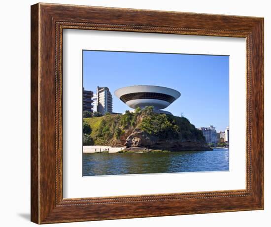 Museum of Contemporary Art, Rio De Janeiro, Brazil-Miva Stock-Framed Photographic Print