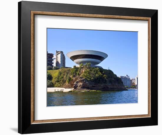 Museum of Contemporary Art, Rio De Janeiro, Brazil-Miva Stock-Framed Photographic Print