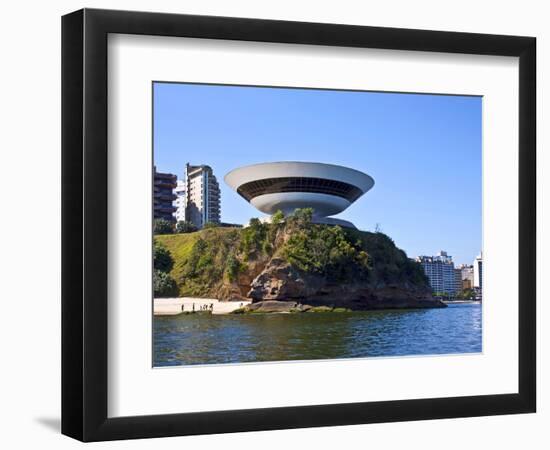 Museum of Contemporary Art, Rio De Janeiro, Brazil-Miva Stock-Framed Photographic Print
