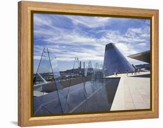 Museum of Glass, Tacoma, Washington, USA-Merrill Images-Framed Premier Image Canvas