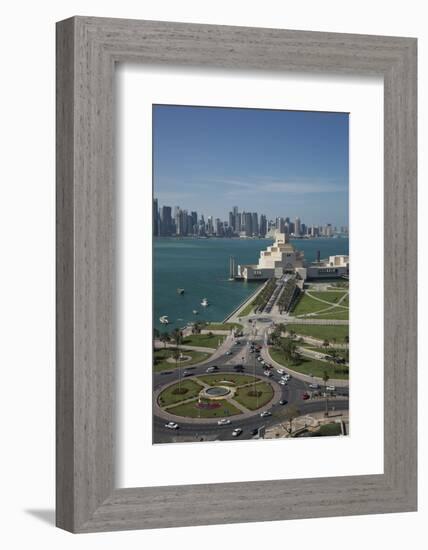 Museum of Islamic Art, Doha, Qatar, Middle East-Angelo Cavalli-Framed Photographic Print