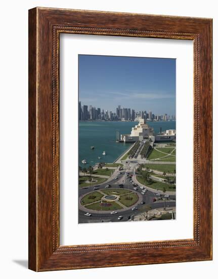 Museum of Islamic Art, Doha, Qatar, Middle East-Angelo Cavalli-Framed Photographic Print