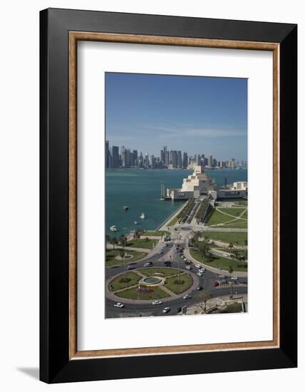 Museum of Islamic Art, Doha, Qatar, Middle East-Angelo Cavalli-Framed Photographic Print