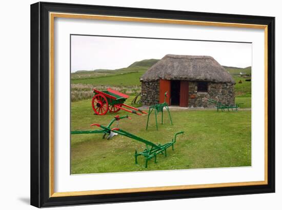 Museum of Island Life, Kilmuir, Isle of Skye, Highland, Scotland-Peter Thompson-Framed Photographic Print