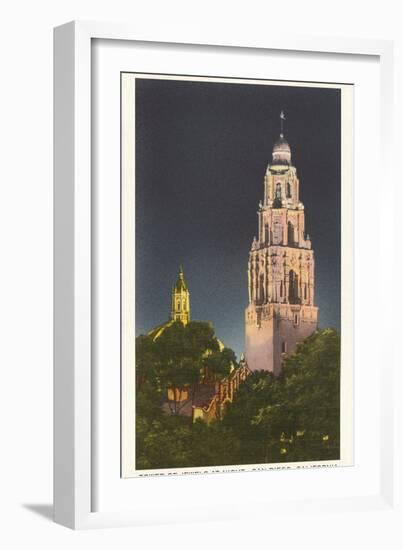 Museum of Man, Balboa Park, San Diego, California-null-Framed Art Print