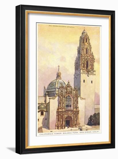 Museum of Man, Balboa Park, San Diego, California-null-Framed Art Print