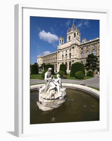 Museum of Natural History, Vienna, Austria, Europe-Hans Peter Merten-Framed Photographic Print