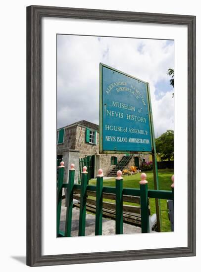 Museum of Nevis History, Charlestown, Nevis-Robert Harding-Framed Photographic Print