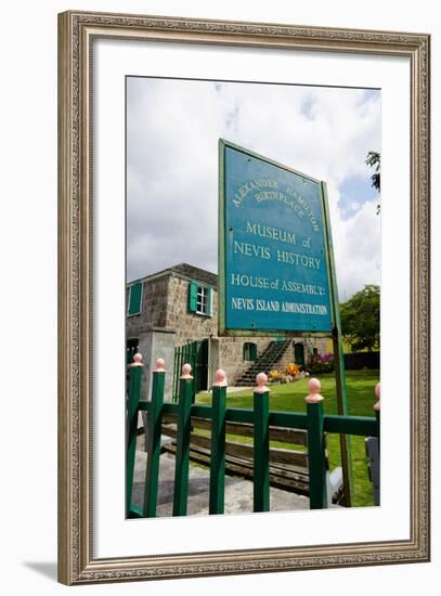 Museum of Nevis History, Charlestown, Nevis-Robert Harding-Framed Photographic Print