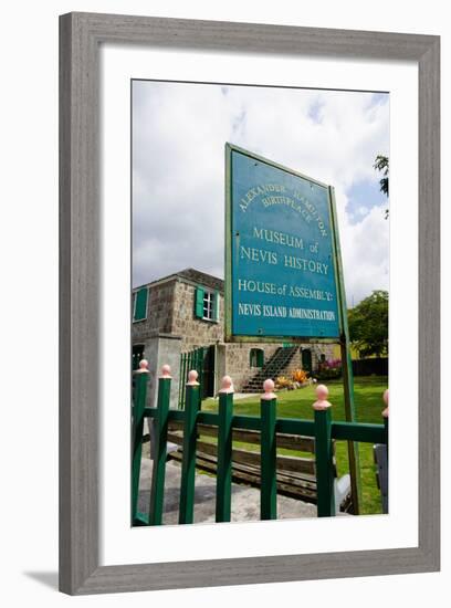 Museum of Nevis History, Charlestown, Nevis-Robert Harding-Framed Photographic Print