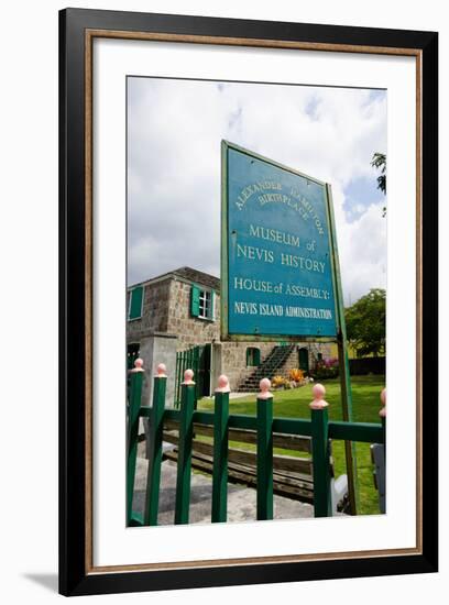 Museum of Nevis History, Charlestown, Nevis-Robert Harding-Framed Photographic Print