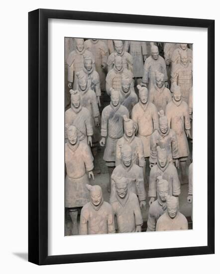 Museum of Qin Terra Cotta Warriors and Horses, Xian, Lintong County, Shaanxi Province, China-Adam Jones-Framed Photographic Print