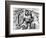 Museum of the Louvre, Statue Equestrian of Louis XIV, Paris, France-Philippe Hugonnard-Framed Photographic Print