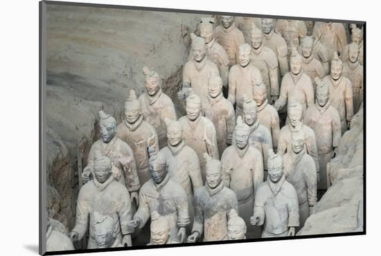 Museum of the Terracotta Warriors, Shaanxi Province, China-G & M Therin-Weise-Mounted Photographic Print