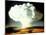 Mushrm. Cloud Rising White, Blotting Horizon, in "Op Ivy, Mike Shot" Atomic Bomb Test Blast-null-Mounted Photographic Print