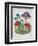 Mushroom Collection II-Chariklia Zarris-Framed Art Print