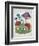 Mushroom Collection II-Chariklia Zarris-Framed Art Print