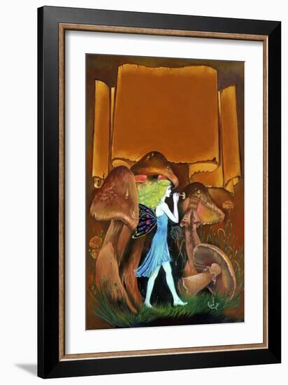 Mushroom Fairy-Judy Mastrangelo-Framed Giclee Print