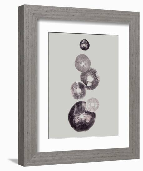 Mushroom Light Grey-Pernille Folcarelli-Framed Art Print