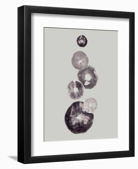 Mushroom Light Grey-Pernille Folcarelli-Framed Art Print