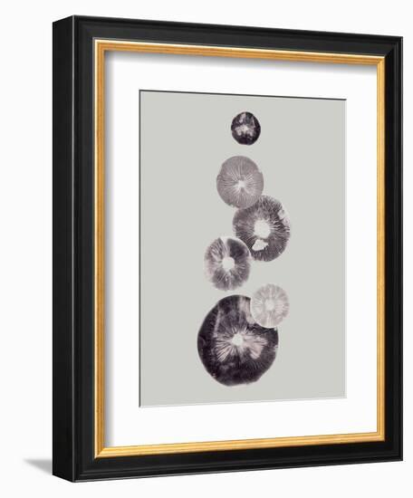Mushroom Light Grey-Pernille Folcarelli-Framed Art Print