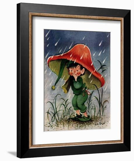 Mushroom Shelter - Jack & Jill-Ruth Bendel-Framed Giclee Print