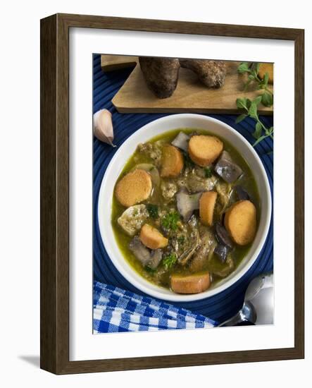 Mushroom Soup (Boletus Edulis), Italy, Europe-Nico Tondini-Framed Photographic Print