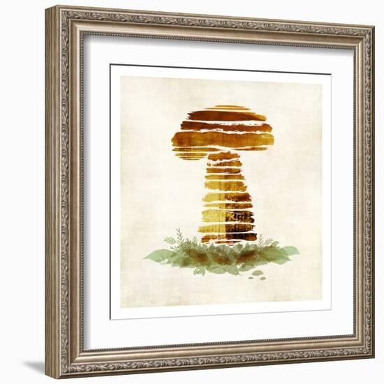 Mushroom-Kristin Emery-Framed Art Print