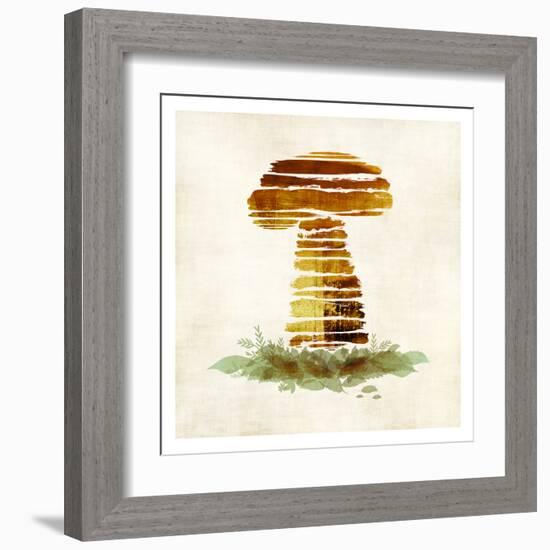 Mushroom-Kristin Emery-Framed Art Print