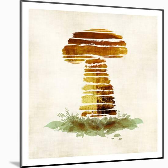 Mushroom-Kristin Emery-Mounted Art Print