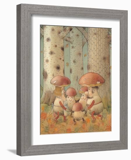 Mushrooms, 2005-Kestutis Kasparavicius-Framed Giclee Print