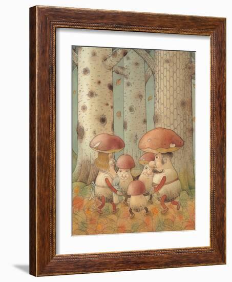 Mushrooms, 2005-Kestutis Kasparavicius-Framed Giclee Print