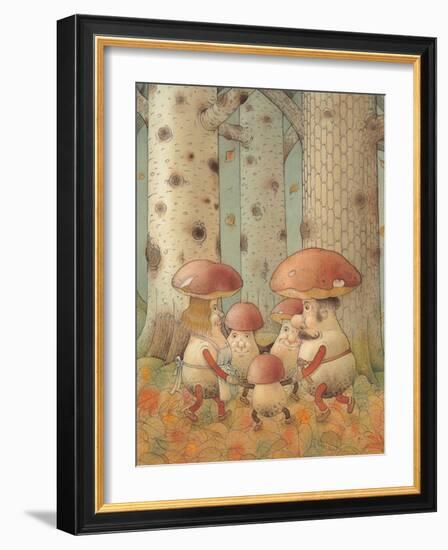 Mushrooms, 2005-Kestutis Kasparavicius-Framed Giclee Print