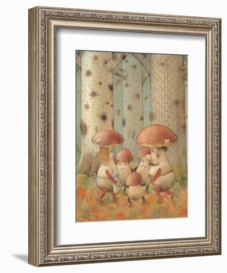 Mushrooms, 2005-Kestutis Kasparavicius-Framed Giclee Print